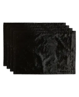 Design Import Velvet Placemat, Set of 4