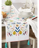 Design Imports Easter Folk Garden Placemats 13" x 19", Set of 6