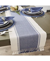 Design Imports Dobby Stripe Table Runner