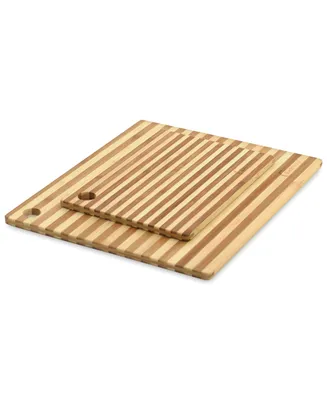 EarthChef Bamboo Prep Board, 2 Piece