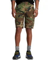 Polo Ralph Lauren Men's 10.5" Relaxed Fit Camouflage Cotton Cargo Shorts