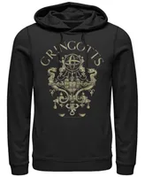 Men's Harry Potter Sorcerer's Stone Gringotts Logo Fleece Hoodie