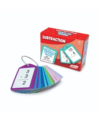 Junior Learning Subtraction Teach Me Tags - 168 Educational Flashcards