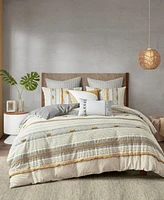 Ink+Ivy Cody Cotton 3-Pc. Duvet Cover Set, King/California King