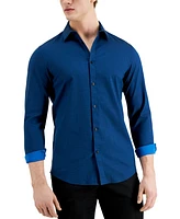 I.n.c. International Concepts Men's Ringo Pindot Shirt, Created for Macy's