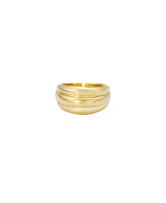 Ettika Gold Plated Dome Ring