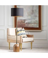 Evolution by Crestview Collection Reise Wood Floor Lamp