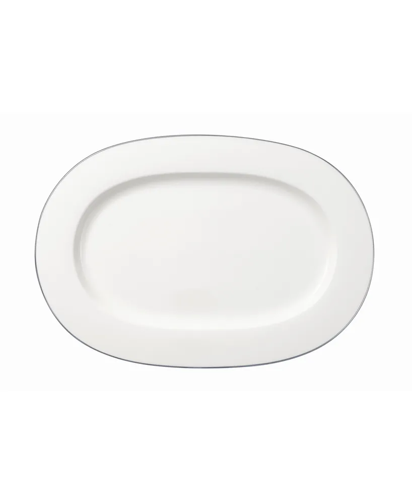 Villeroy & Boch Anmut Platinum Oval Platter Large