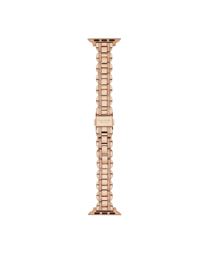 kate spade new york Rose Gold-Tone Stainless Steel 38/40mm Bracelet Band for Apple Watch