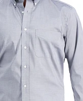 Club Room Men's Regular Fit Pinpoint Dress Shirt, Created for Macy's