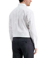 Club Room Men's Regular Fit Pinpoint Dress Shirt, Created for Macy's