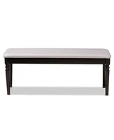 Giovanni Modern and Contemporary Fabric Upholstered Dining Bench