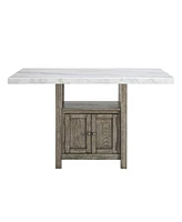 Grayson Rectangular Counter Height Storage Table