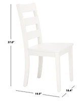 Silio Ladder Back Dining Chair, Set of 2