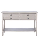 Haines 4 Drawer Console Table