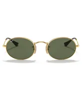 Ray-Ban Sunglasses, RB3547N Oval Flat Lenses