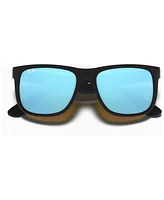 Ray-Ban Unisex Sunglasses, RB4165 Justin Mirror