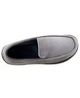 Isotoner Men's Microterry Jared Moccasin Slippers