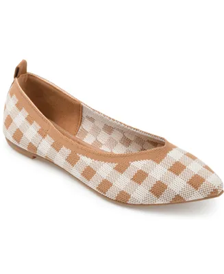 Journee Collection Women's Tayleen Soft Knit Flats