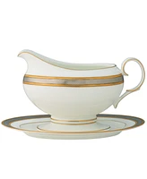 Noritake Brilliance Gravy w/ Tray 2 Pcs , 16 Oz