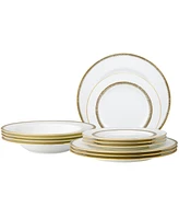 Noritake Haku 12-Piece Dinnerware Set, Service for 4