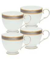 Noritake Brilliance Set of 4 Cups, 7 Oz.