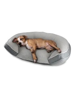Arlee Step In Oval Round Cuddler Pet Dog Bed
