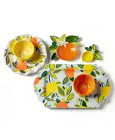 Coton Colors by Laura Johnson Citrus Traditional Tray