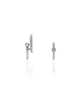 Oma The Label Lydia Asymmetrical Earrings