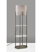 Adesso Norman Shelf Floor Lamp