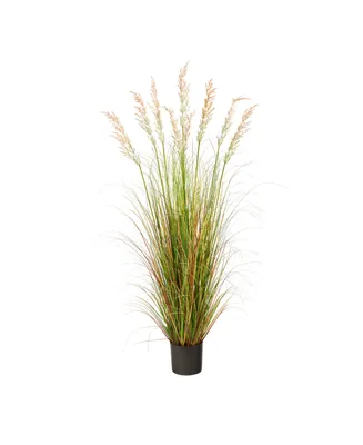 5.5' Plume Grass Artificial Plant