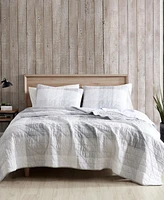 Eddie Bauer Boulder Plaid Reversible 3-Pc. Quilt Set, King