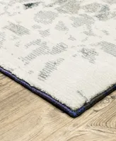 Jhb Design Strata STR03 2'6" x 12' Runner Area Rug