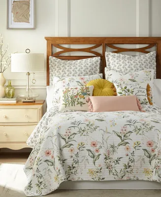 Levtex Viviana Watercolor Floral -Pc. Quilt Set