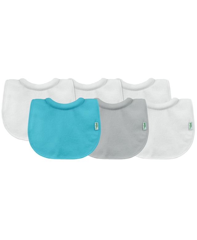 Green Sprouts Baby Boys and Girls 6-Pc. Stay-Dry Milk Catcher Bibs