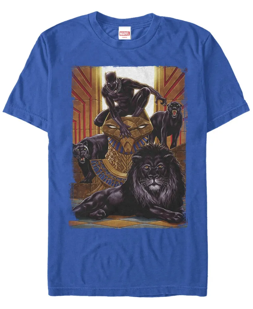 Fifth Sun Men's King Panther Short Sleeve Crew T-shirt