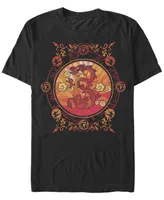 Fifth Sun Men's Mushu Love Short Sleeve Crew T-shirt