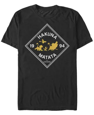 Fifth Sun Men's Hakuna Matata Strut Short Sleeve Crew T-shirt