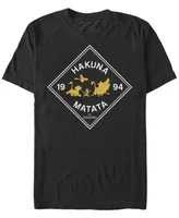 Fifth Sun Men's Hakuna Matata Strut Short Sleeve Crew T-shirt