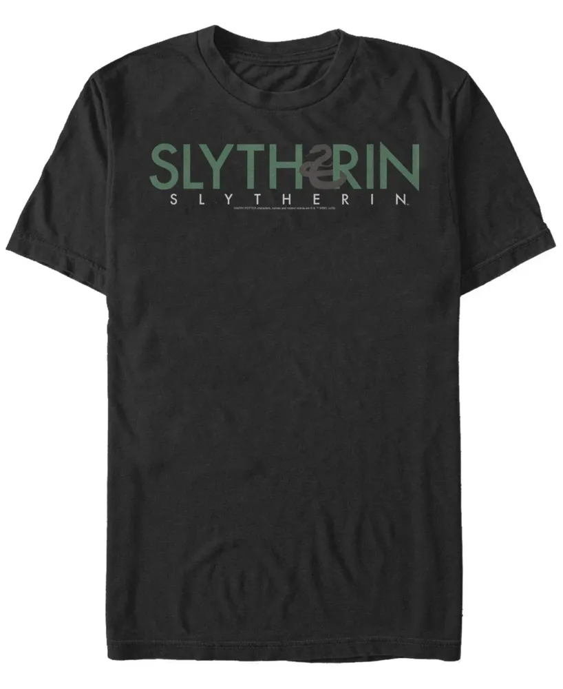 Fifth Sun Men's Slytherin Short Sleeve Crew T-shirt