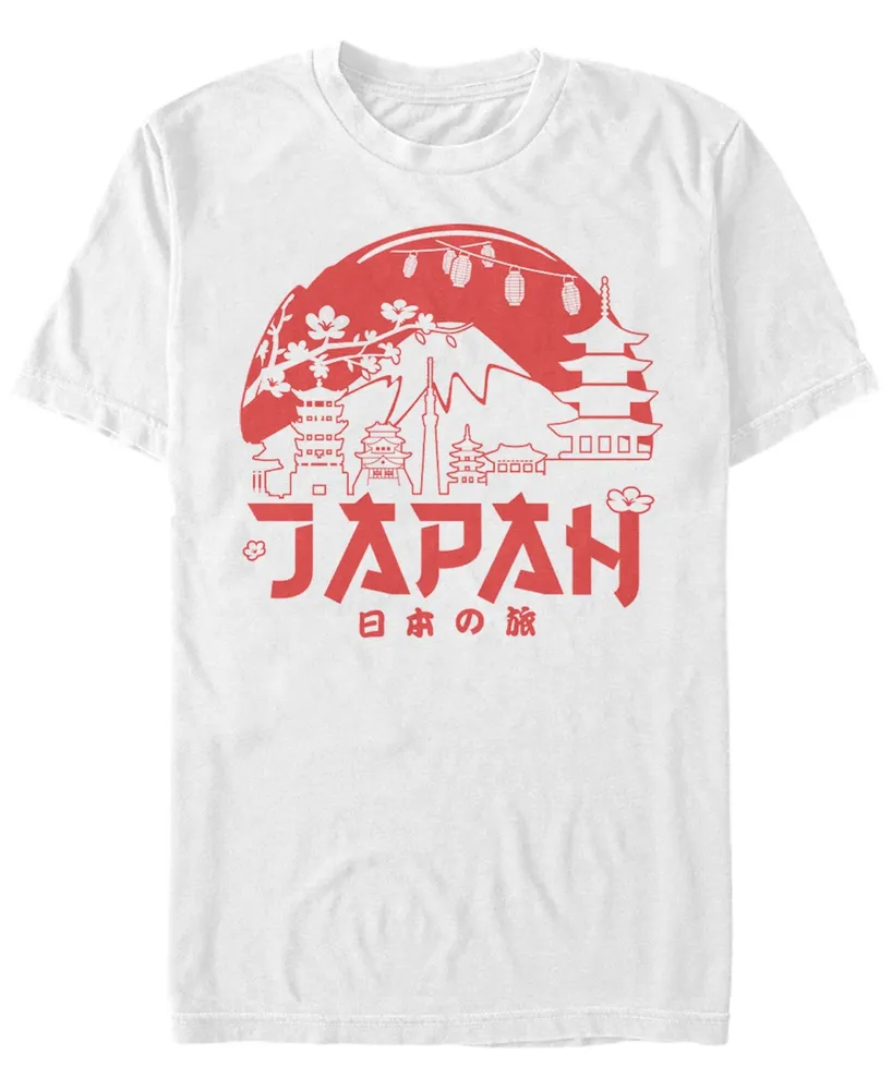 Fifth Sun Men's Japan Horizon Short Sleeve Crew T-shirt