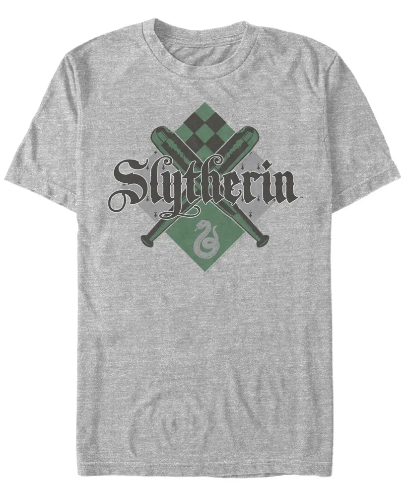 Fifth Sun Men's Slytherin Quidditch Short Sleeve Crew T-shirt