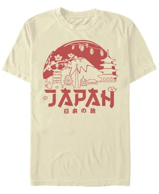 Fifth Sun Men's Japan Horizon Short Sleeve Crew T-shirt