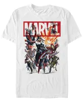 Fifth Sun Men's Team Avengers Short Sleeve Crew T-shirt