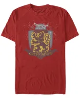 Fifth Sun Men's Gryffindor Quidditch Short Sleeve Crew T-shirt
