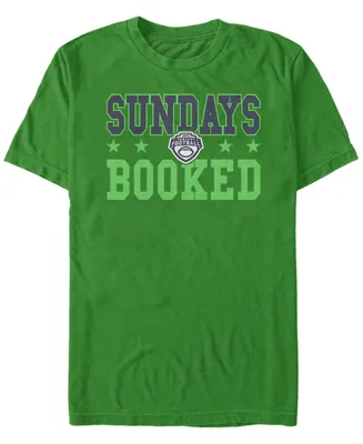 Fifth Sun Men's Sundays Booked Stack Short Sleeve Crew T-shirt