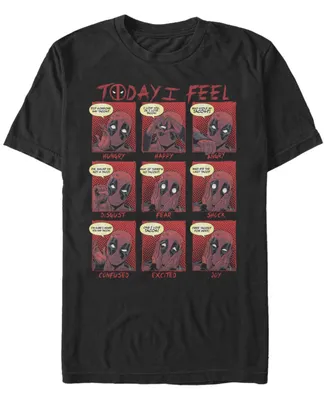 Fifth Sun Men's Deadpool Feels Short Sleeve Crew T-shirt