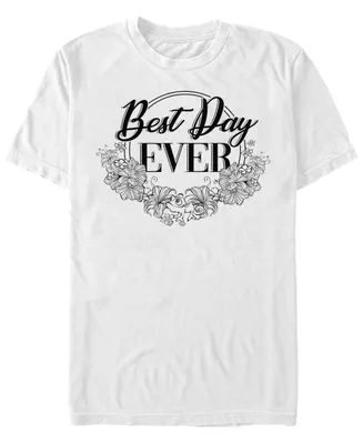 Fifth Sun Men's Best Day Ever Short Sleeve Crew T-shirt