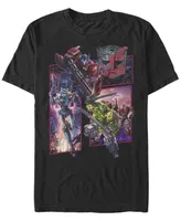 Fifth Sun Men's Autobot Boxup Short Sleeve Crew T-shirt