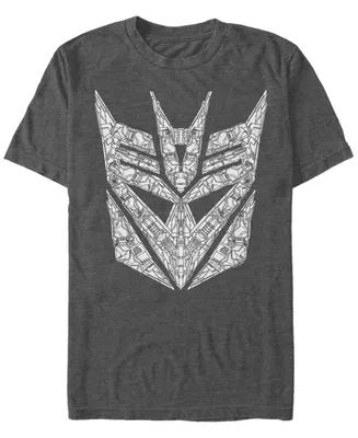 Fifth Sun Men's Decepticon Symbol Short Sleeve Crew T-shirt